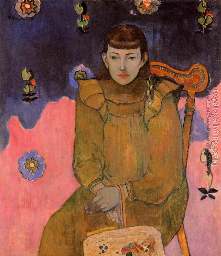 Paul Gauguin : Portrait of a Young Woman Paul Gauguin : Portrait of a Young Woman